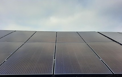 Zonnepanelen op dak